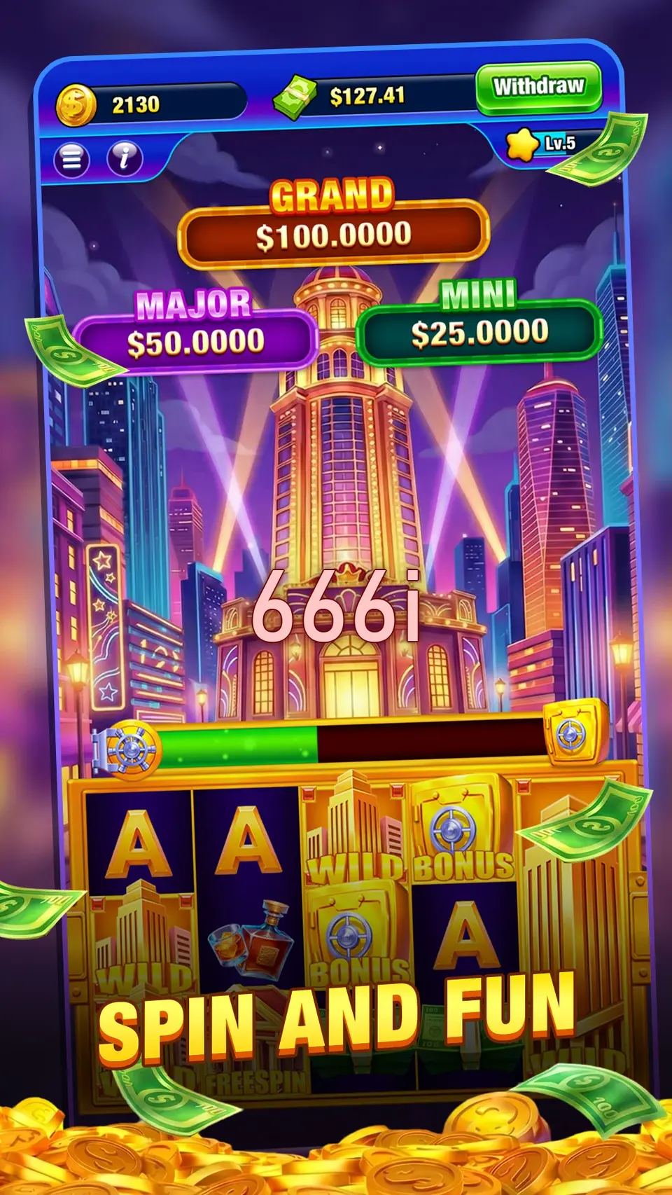 666i Tangkapan Layar - APK Resmi